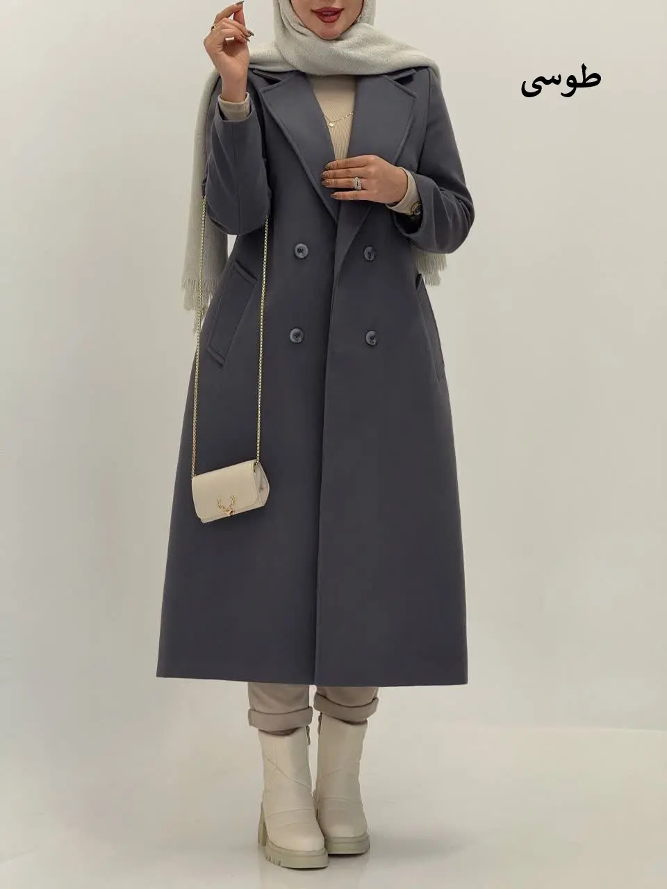 3665-پالتو مزونی برازنده